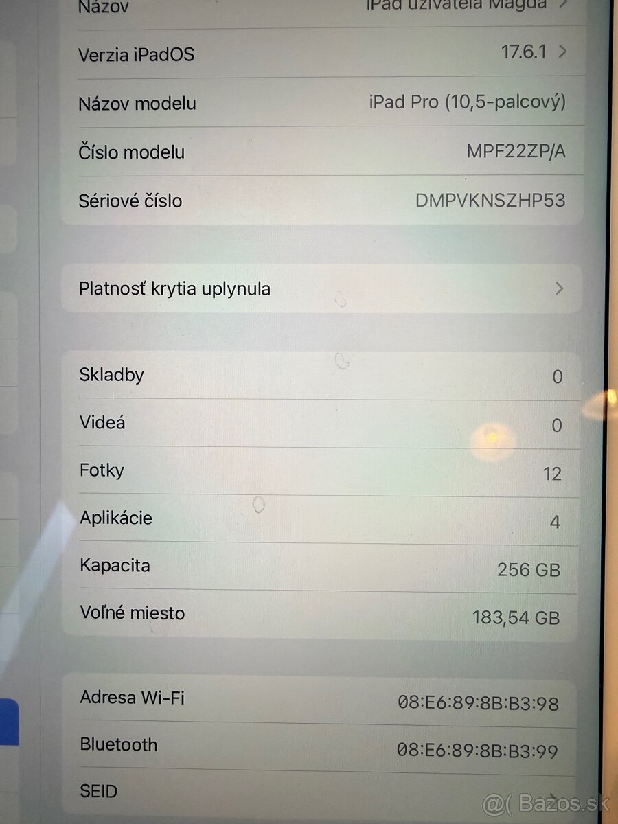 IPad Pro 10.5” - 4