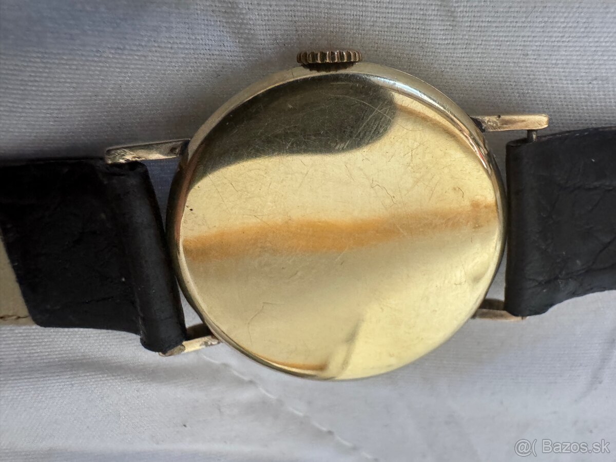 Omega hodinky 14 k - 4