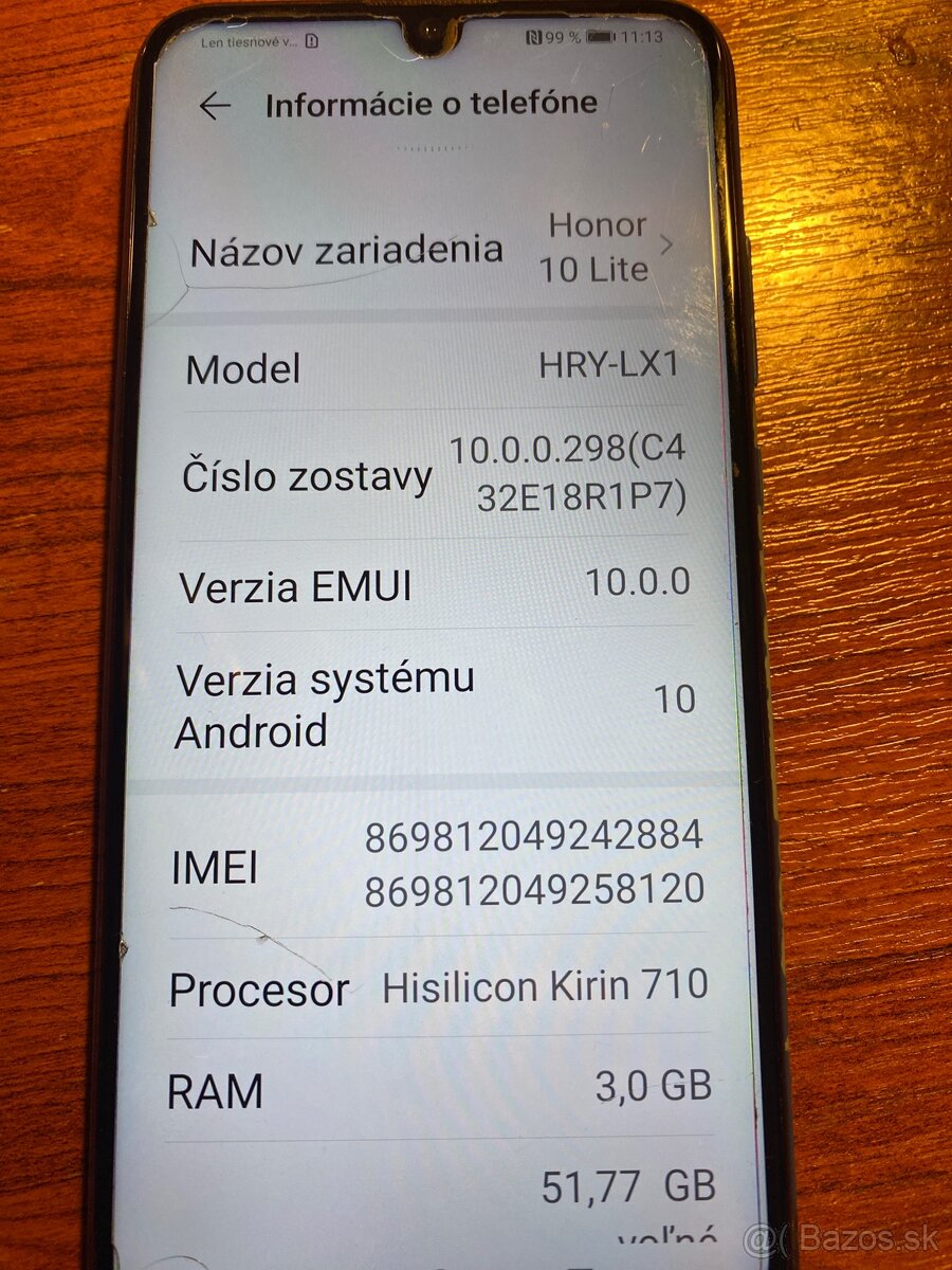 Honor 10 Lite smartfon - 4
