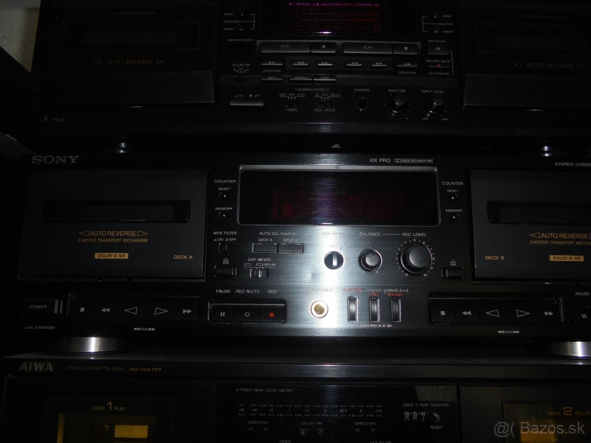 Predávam Sony Deck TC-WR 735 S - 4