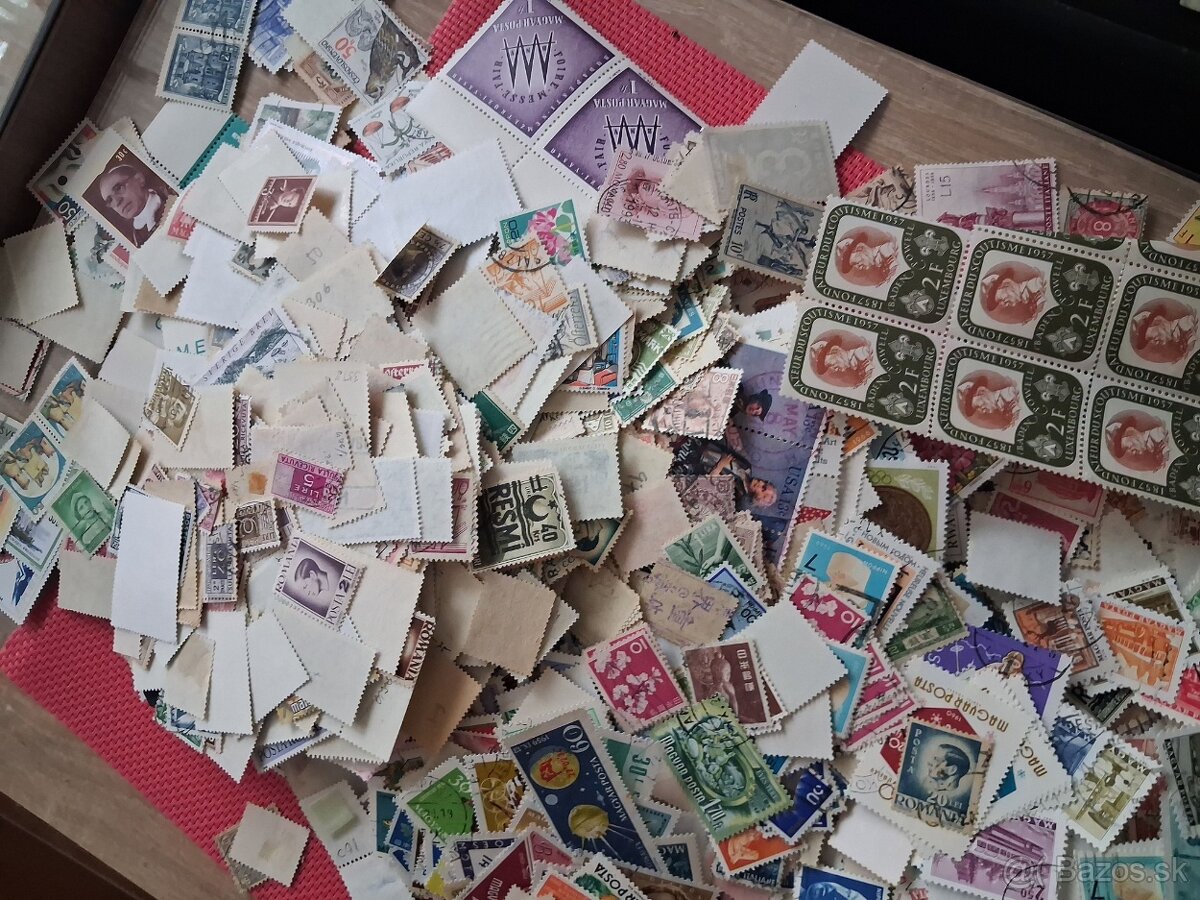 Známky mix 0,500kg 2 - 4