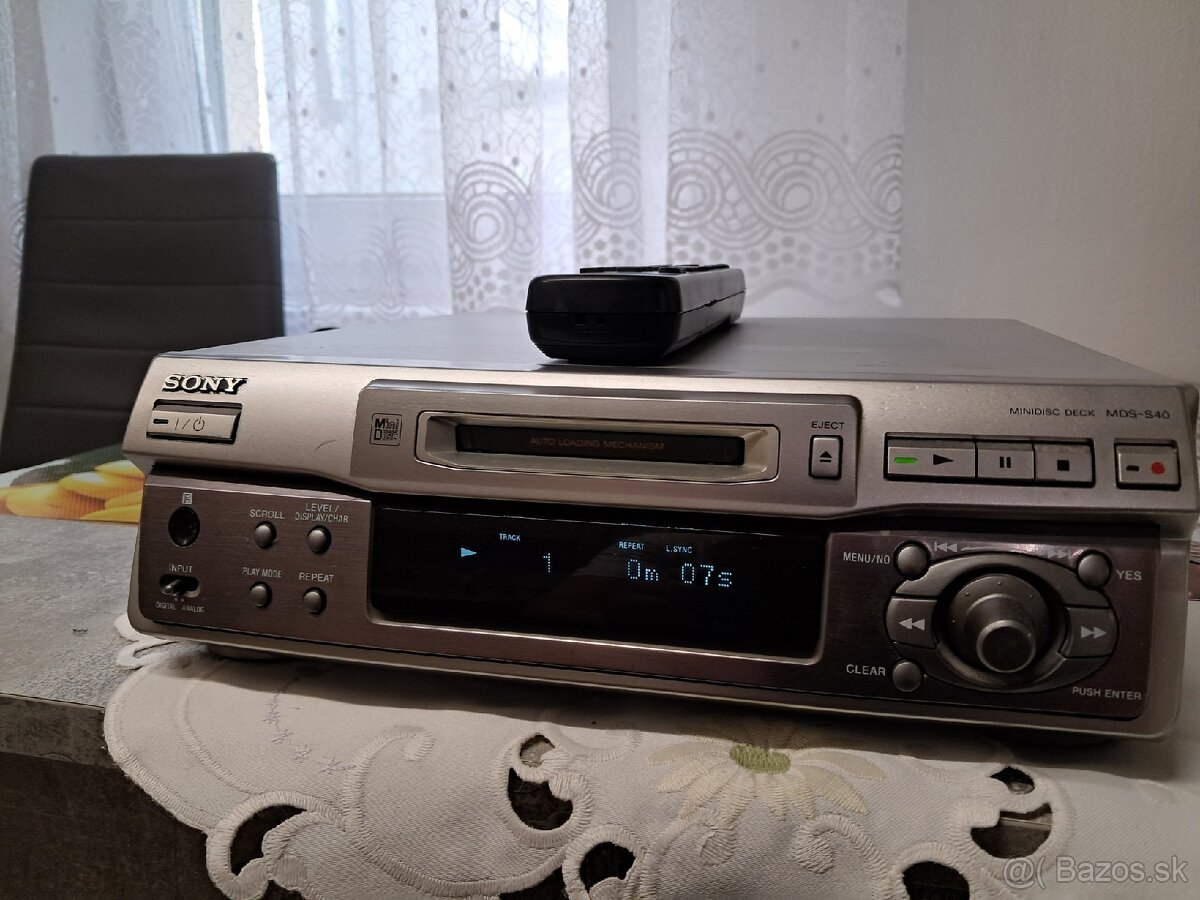 SONY mini disk rekordér - 4