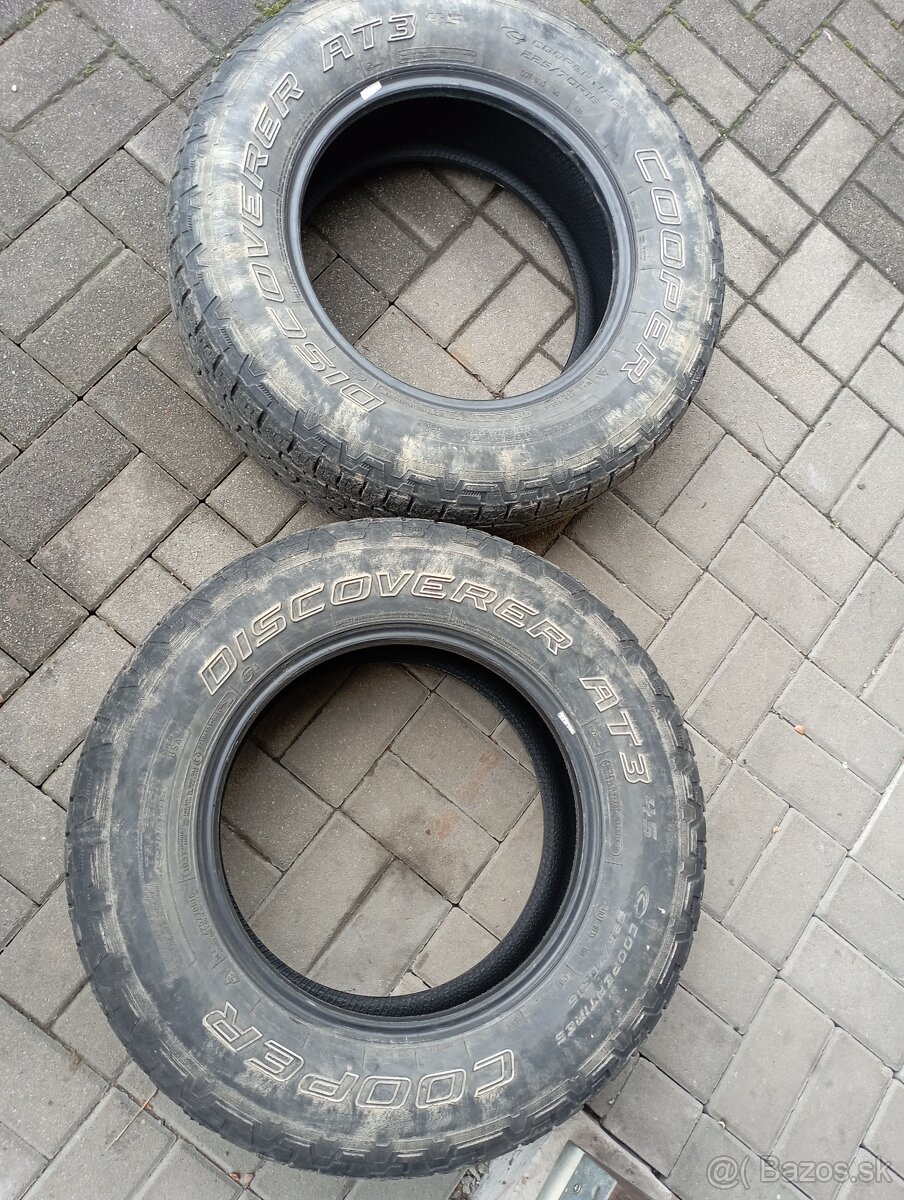 2ks pneu 225/70R16 Cooper AT3 - 4