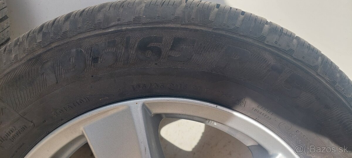 hlinikové disky vw golf - 4