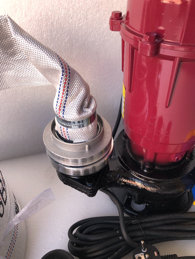 Kalové liatinové čerpadlo s plavákom do žumpy - 4