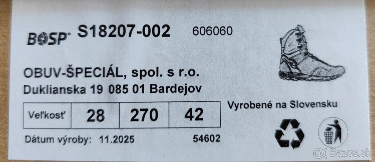 BOSP špeciálna obuv - 4