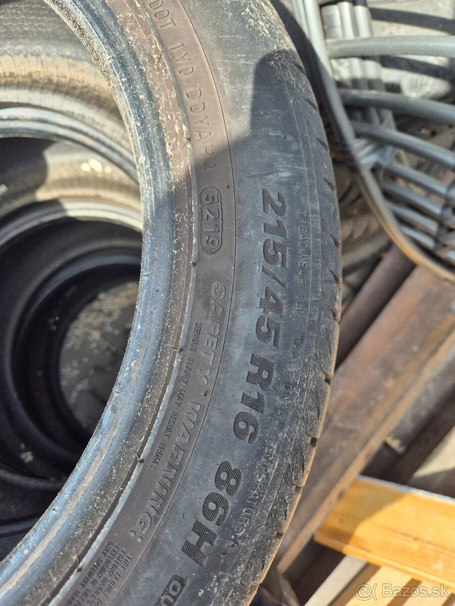 215/45 r16 Kumho - 4