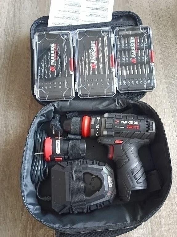 PARKSIDE PERFORMANCE® Nový Aku vŕtací skrutkovač - 4