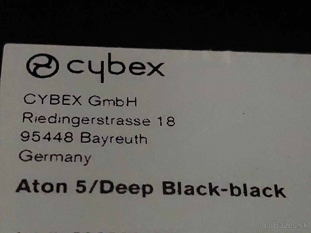 Autosedacka vajicko Cybex Aton 5 Gold - 4