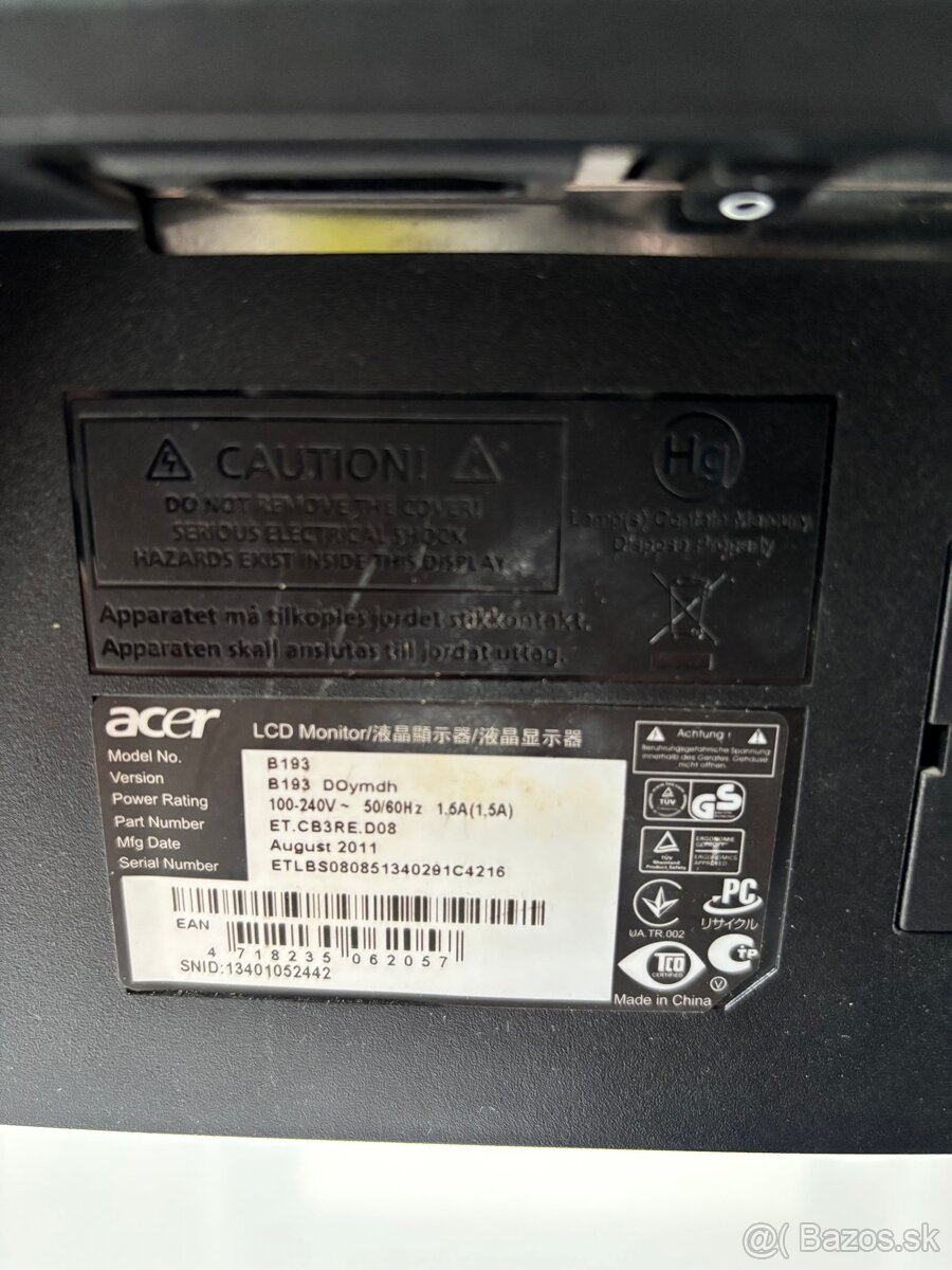Monitor Acer B193 - 4
