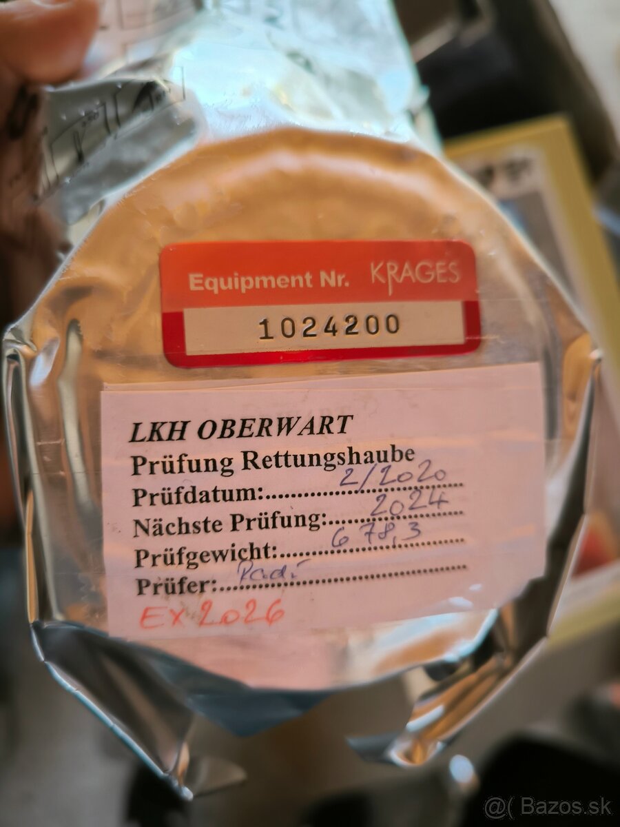 Úniková kukla MSA S-CAP - 4