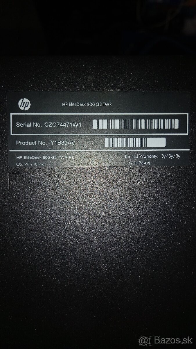 HP ELITEDESK 800 G3 TWR - 4