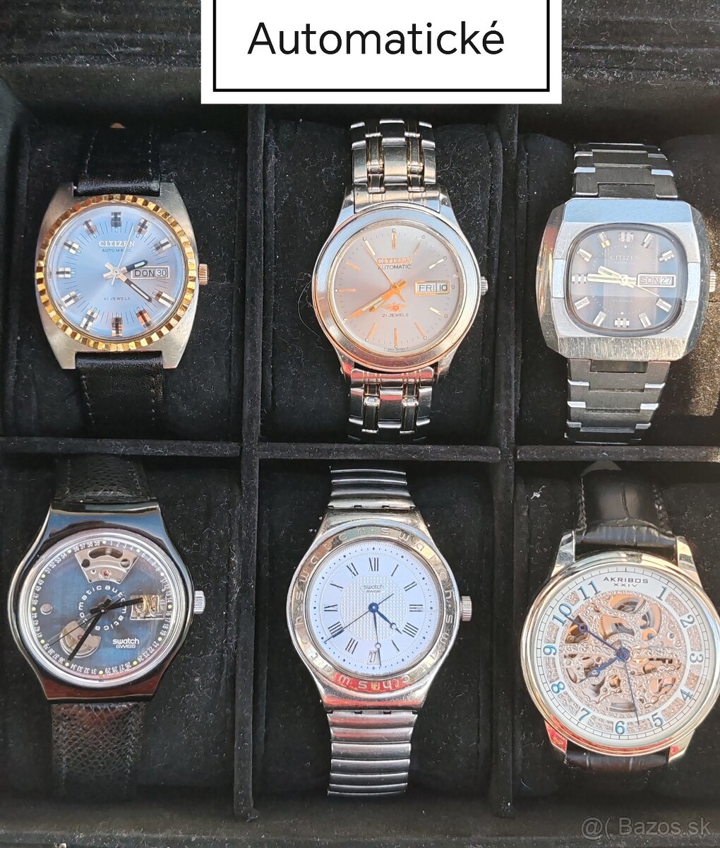 Predám zbierku hodiniek č. 1 - 4