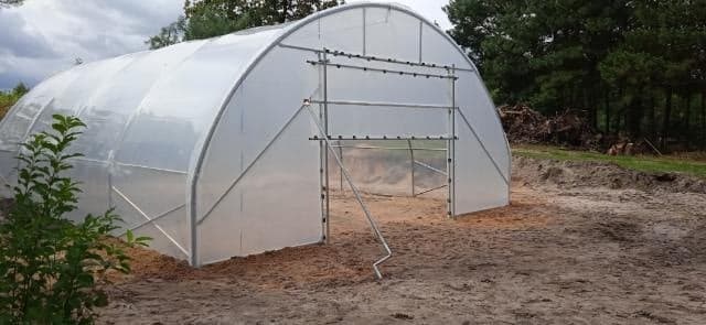 Sklenik 7x30x3.5 - 210m2 - Fóliový tunel - Fóliovník Fóliový - 4