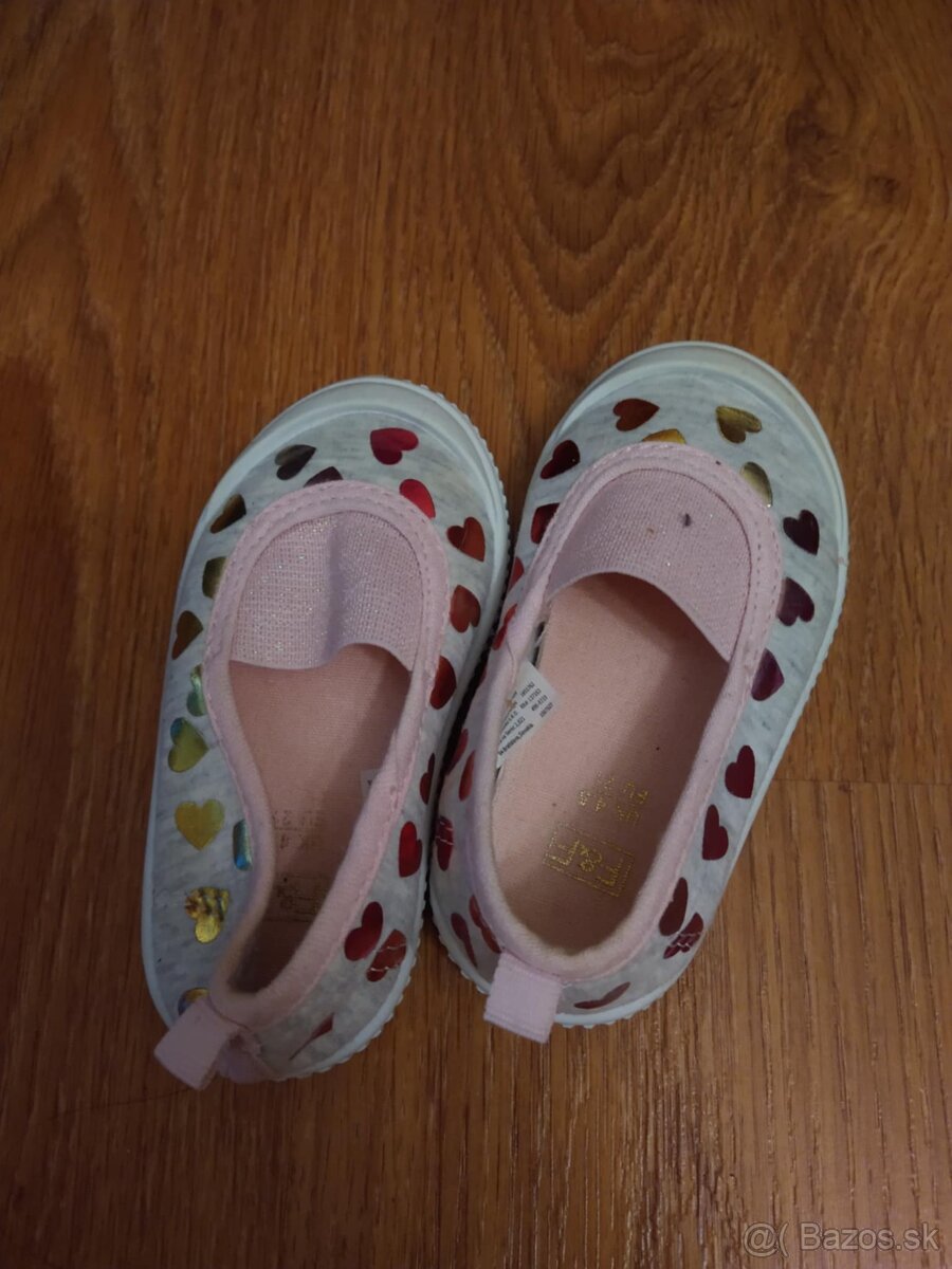 Dievčenské topánky, sandálky č. 21 - 4