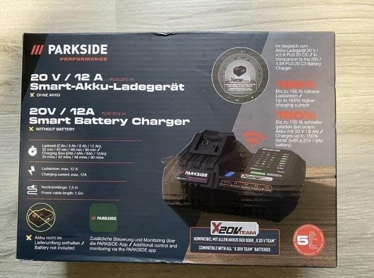 PARKSIDE® Nabíjačky Aku 20 V/ 12A , Dual 4,5A a 2,4A - 4