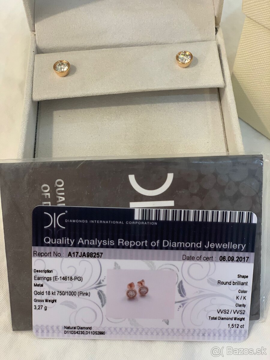 Luxusné náušnice od výrobcu DIC - 4