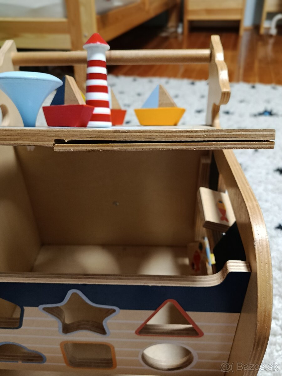 Drevené chodítko Small foot - 4