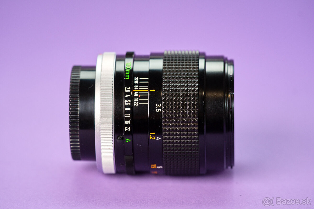 Canon FD 100mm f/2.8. S.S.C. - 4