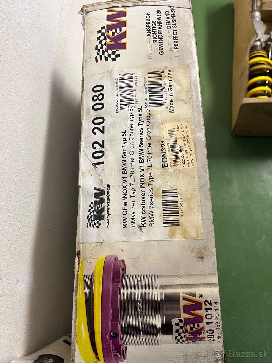 Športový podvozok KW pre BMW - 4