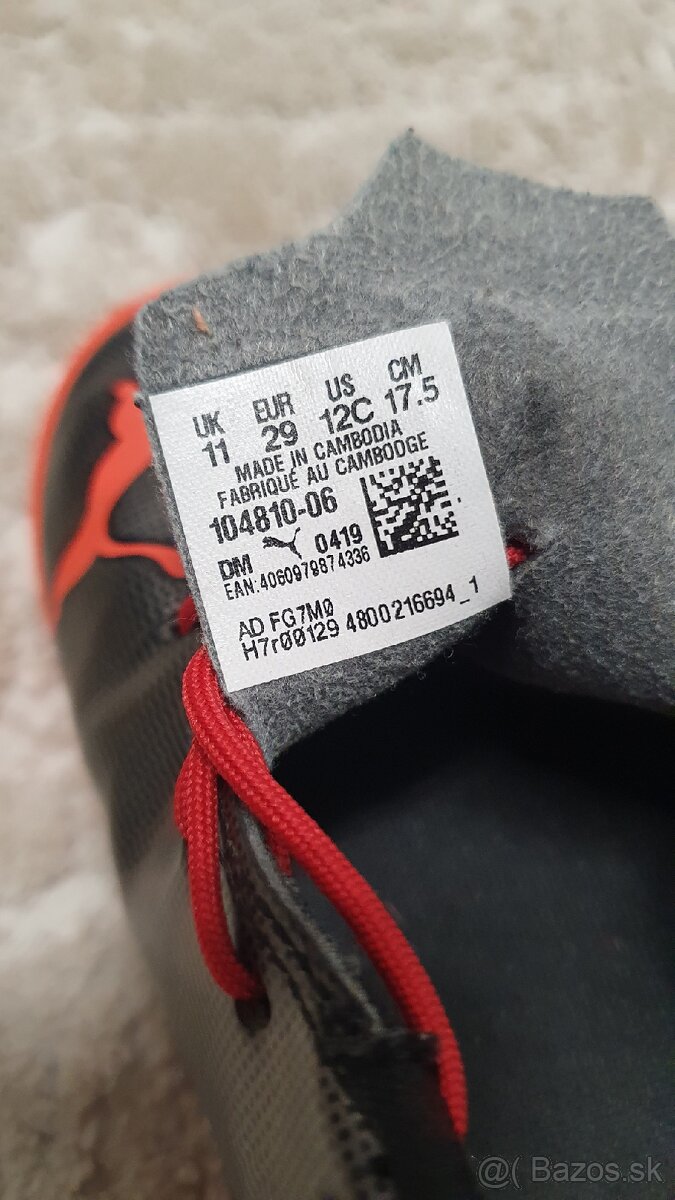 Detská halová obuv PUMA č. 29 - 4