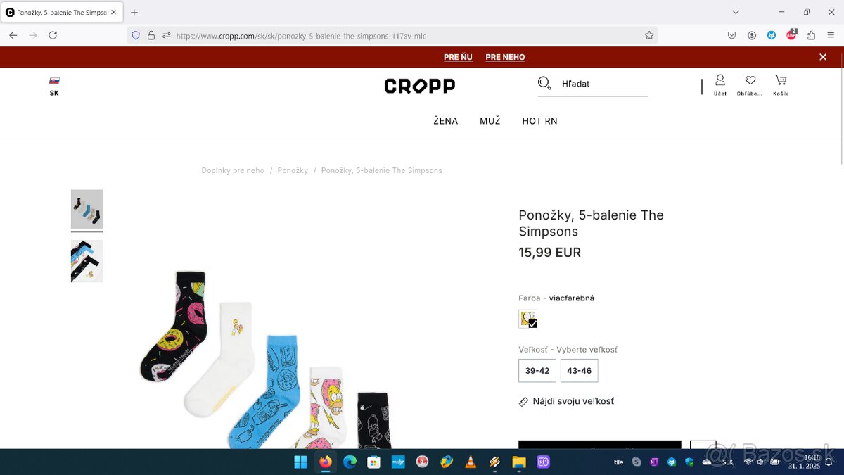 Ponožky 5-balenie - 4