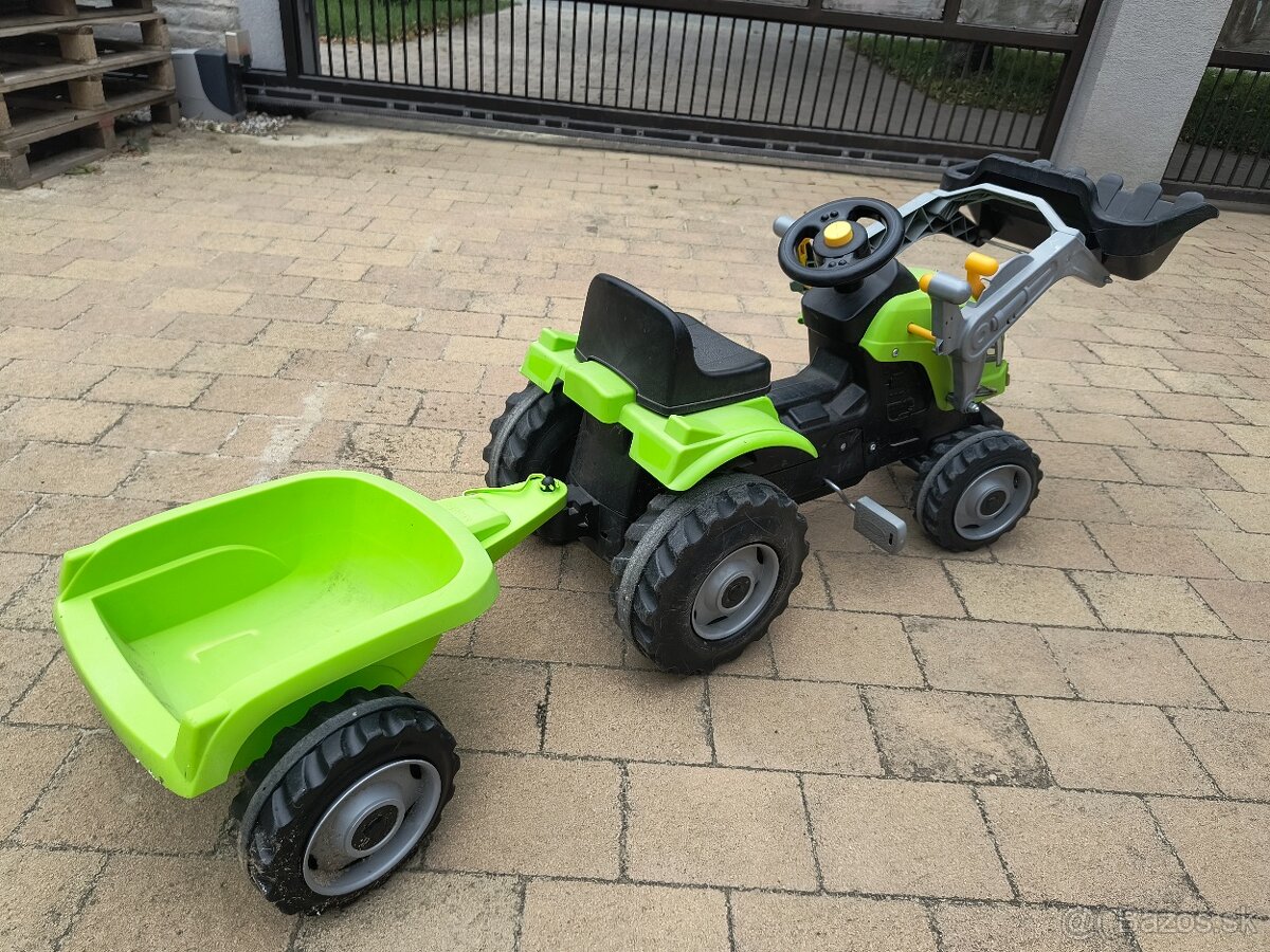 Slapaci nakladač - traktor s vlečkou - 4