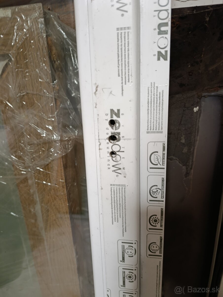 Predám balkónové dvere so zárubňou - 4