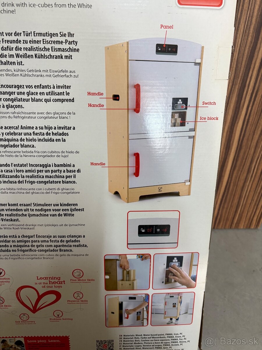 Hape - nova detska kombinovana chladnička - 4