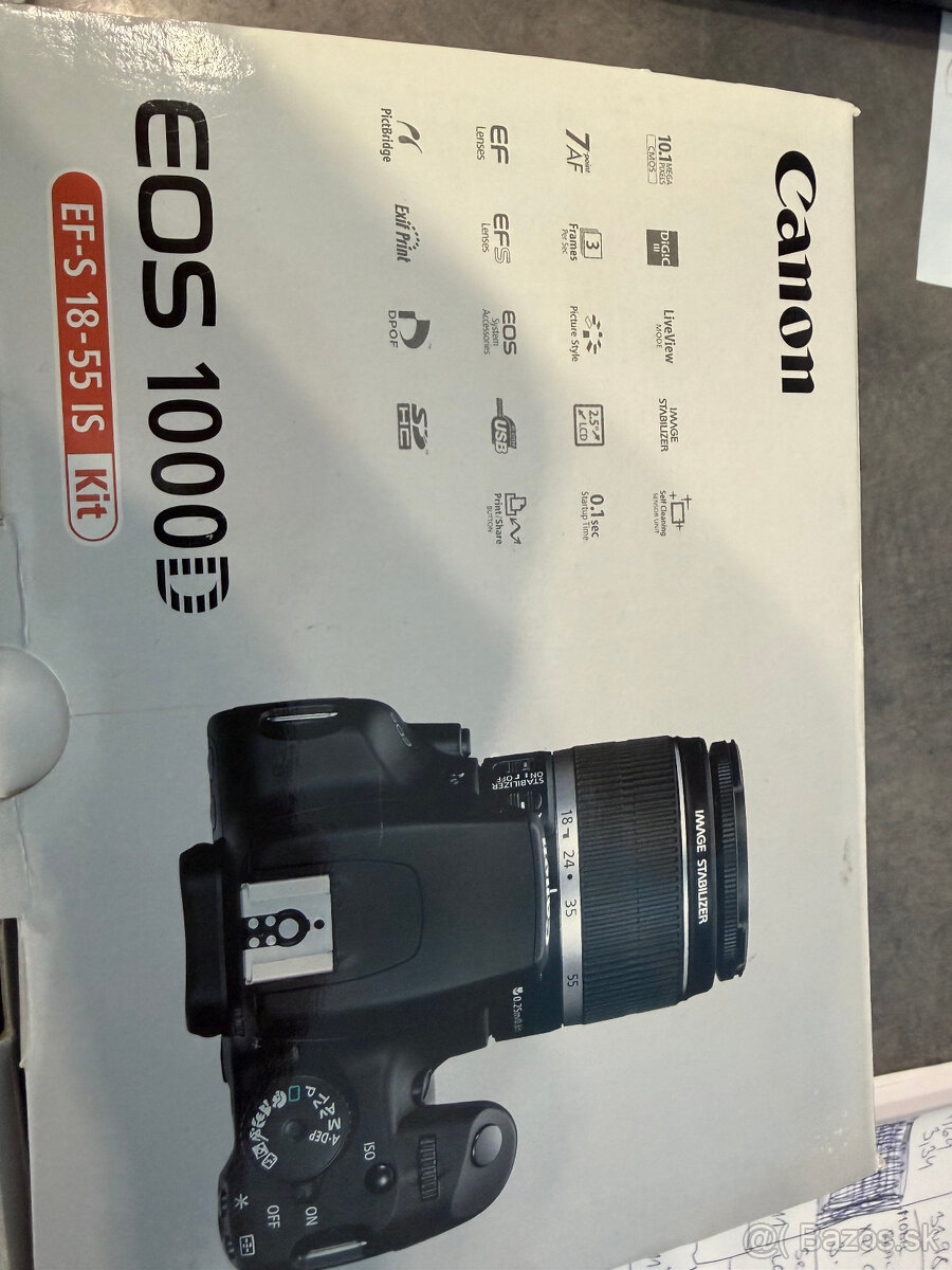 CANON EOS 1000 D-NA NAHRADNE DIELY - 4