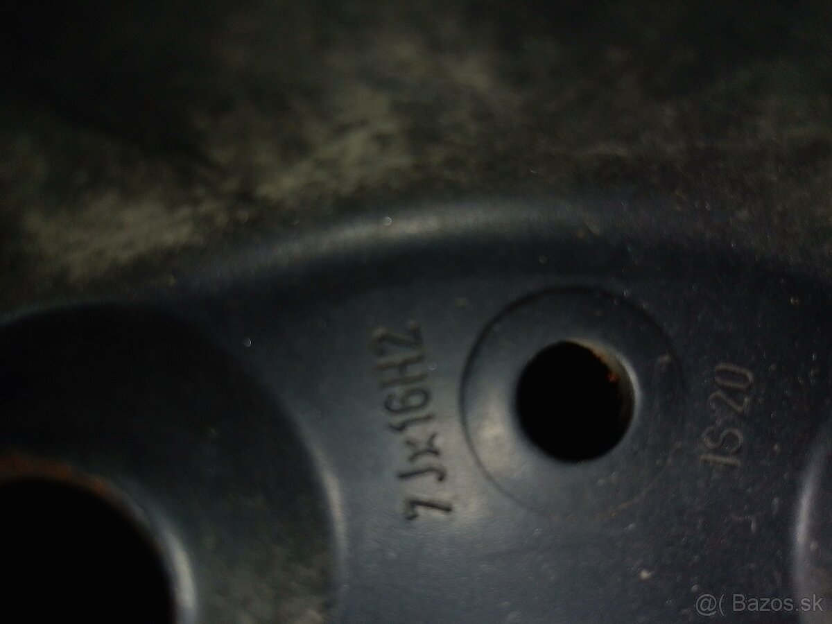 plechové disky BMW 7Jx16 H2 5x120 - 4