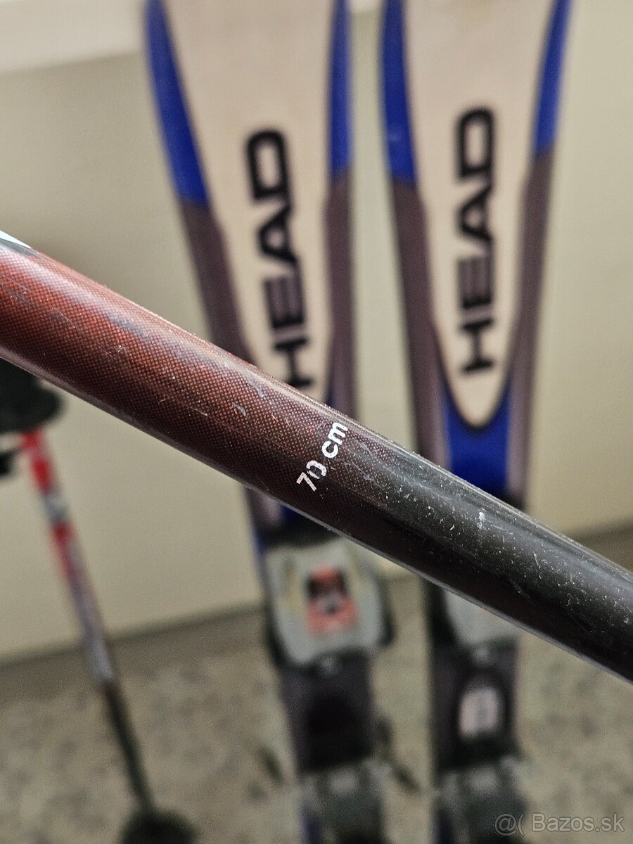 Detské lyže 100cm + paličky - 4