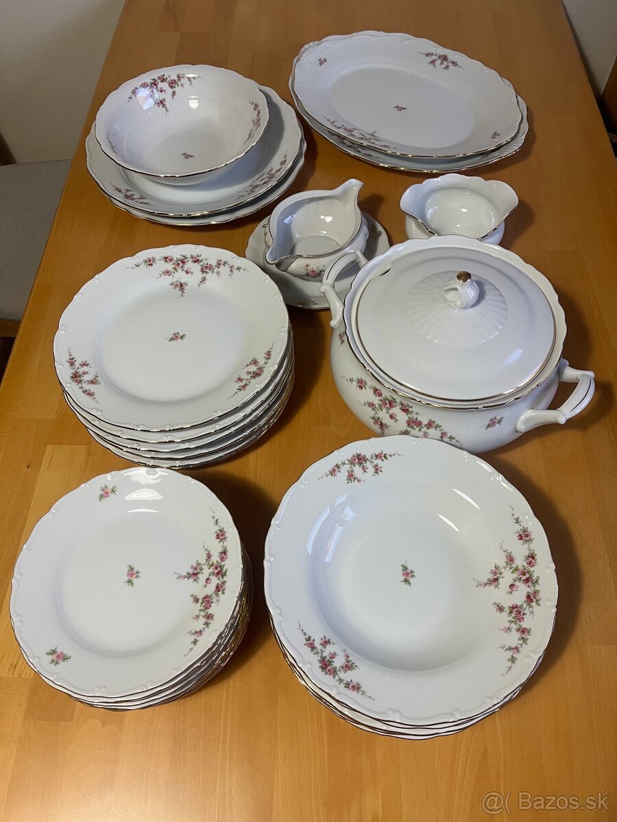 PORCELANOVA Obedova suprava Czechoslocakia - 4