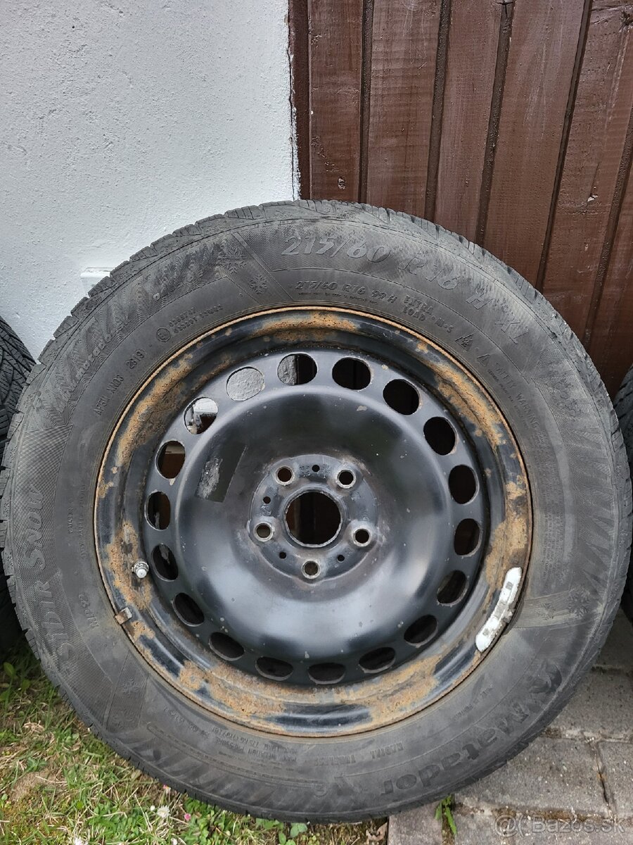 Plechove kolesa 5x112 r16 215x60 - 4