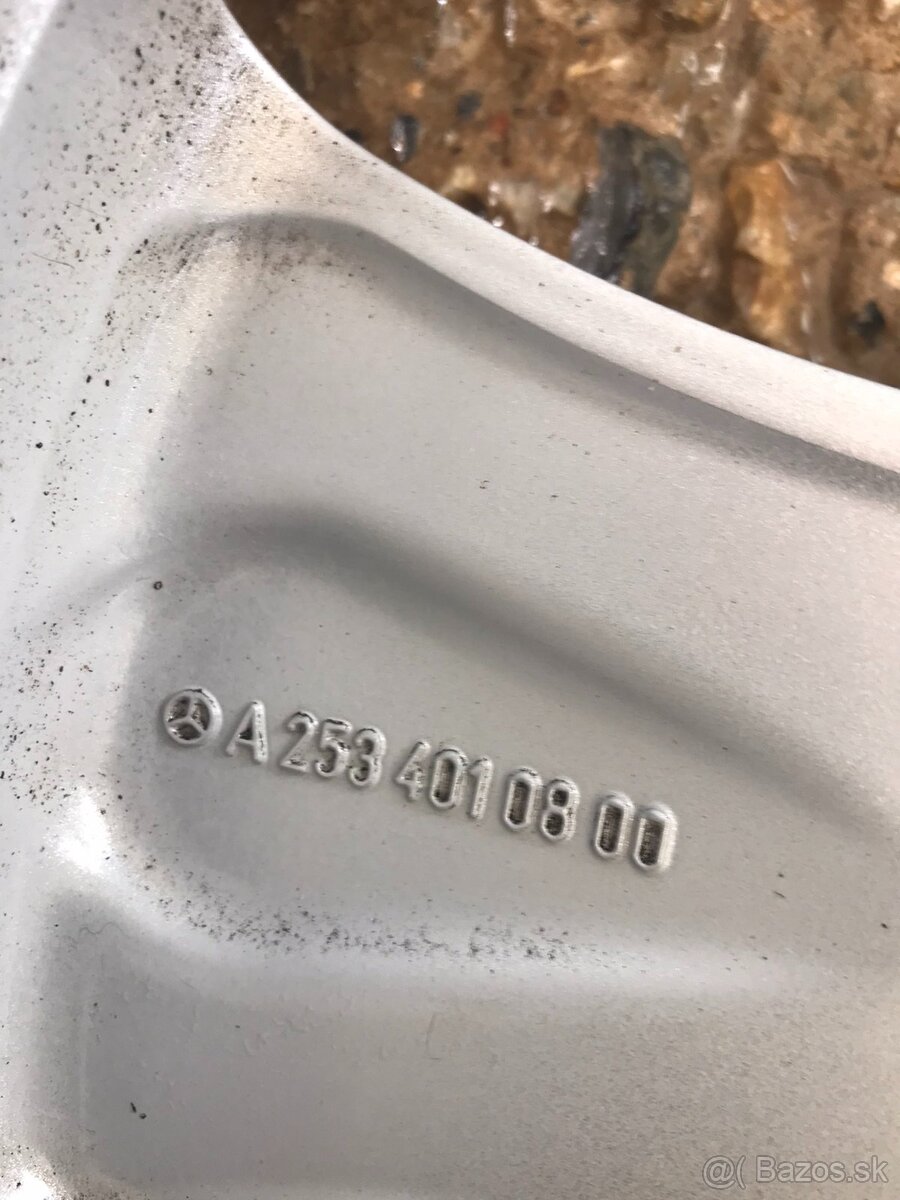 R18 disky Mercedes, 8J ET38, bez poškodení - 4