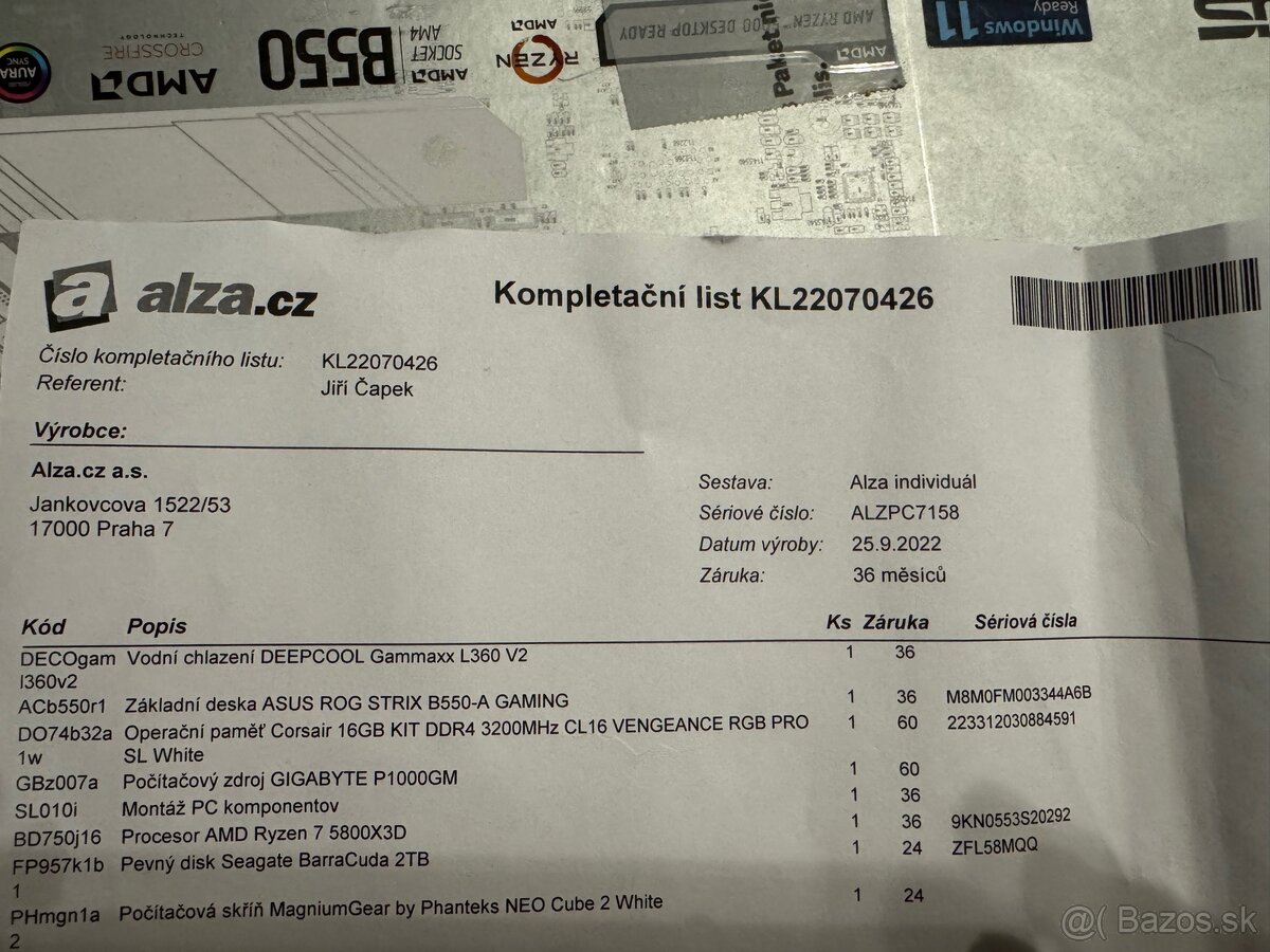 Herný pc(RTX-3090+Ryzen 7 5800X3D) - 4