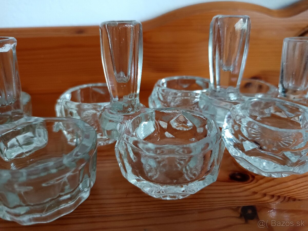 Ponúkam za 2,50€/ kus retro sklenené koreničky - 4