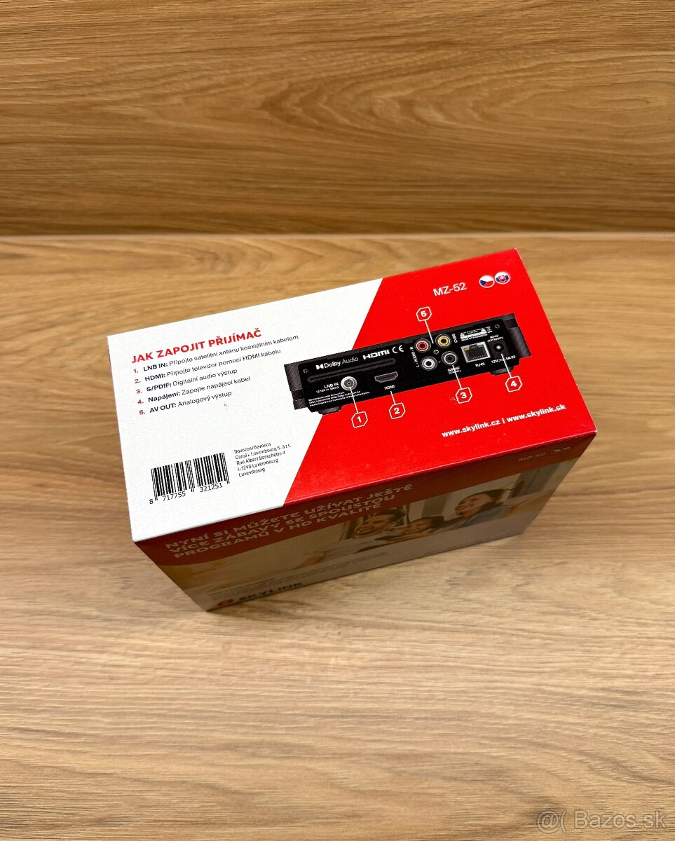 SKYLINK Kaon MZ-52 satelitný prijmač - nový - 4
