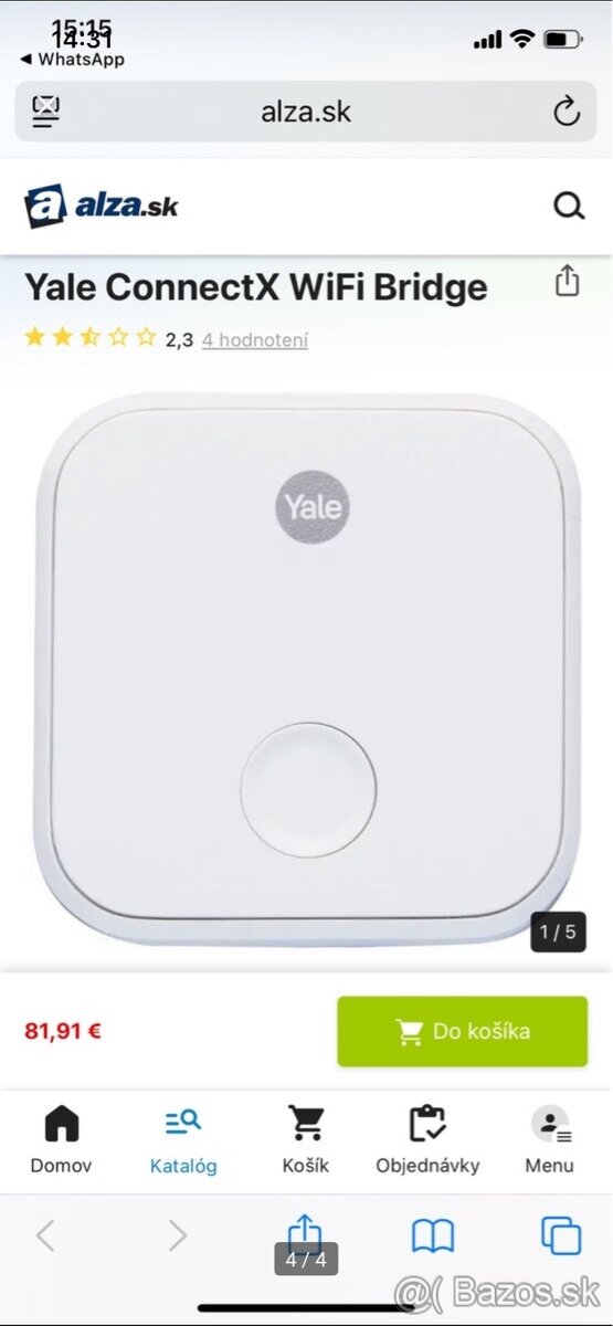 Inteligentný zámok Yale Linus L2 - 4