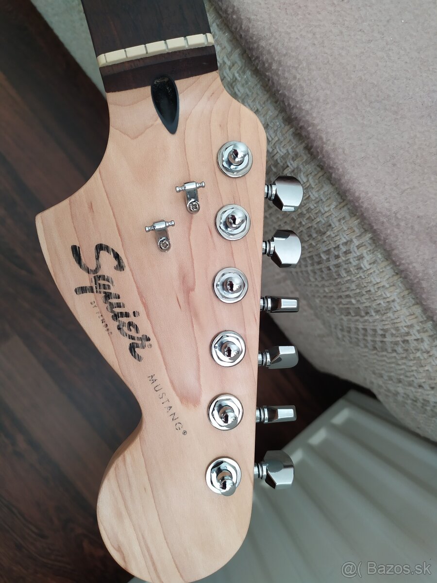 Fender Squier Bullet Mustang Surf Green BRONCO - 4