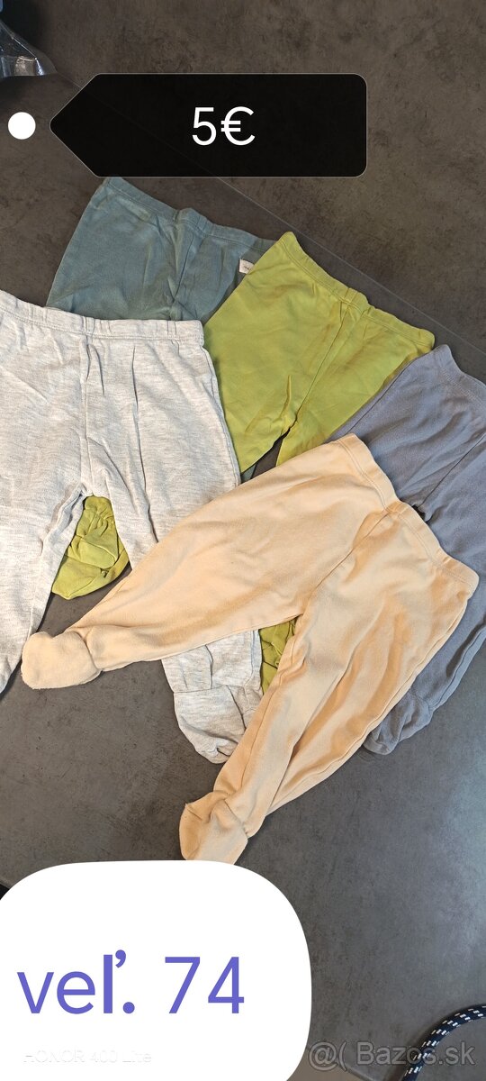 Nohavice , tepláčiky a dupačky - 4