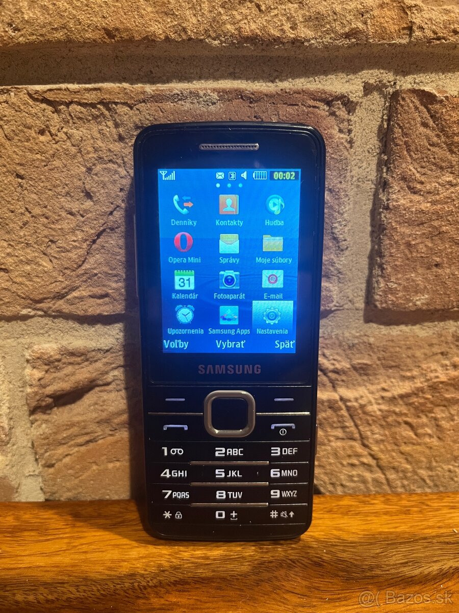 Samsung GT-S5610 tlačítkový mobil, nová baterka, krásny stav - 4