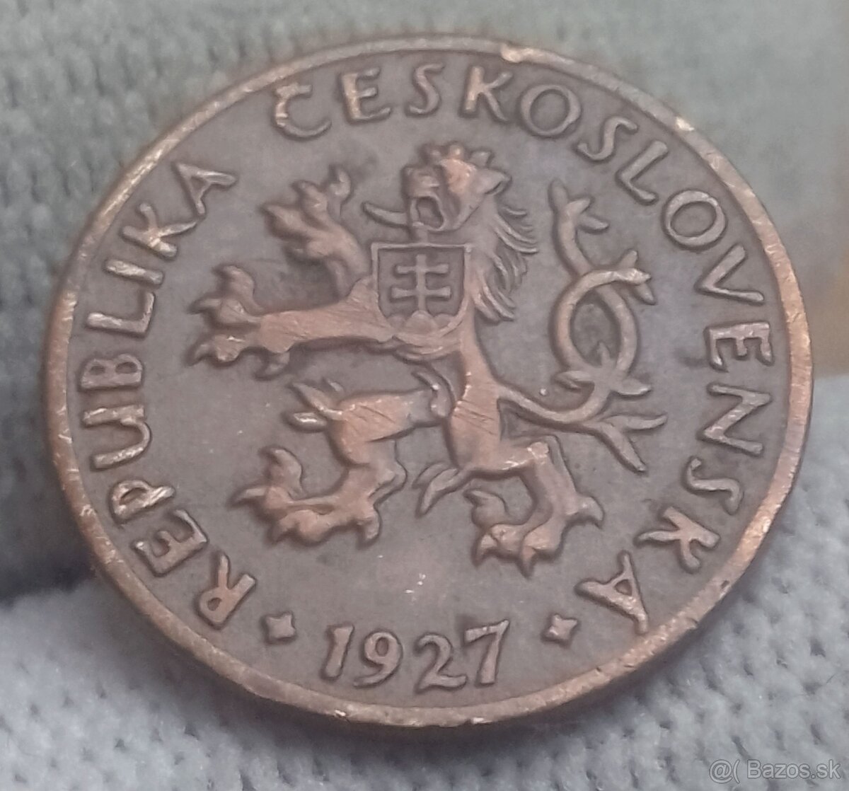 Československé meď.5 haliere. - 4