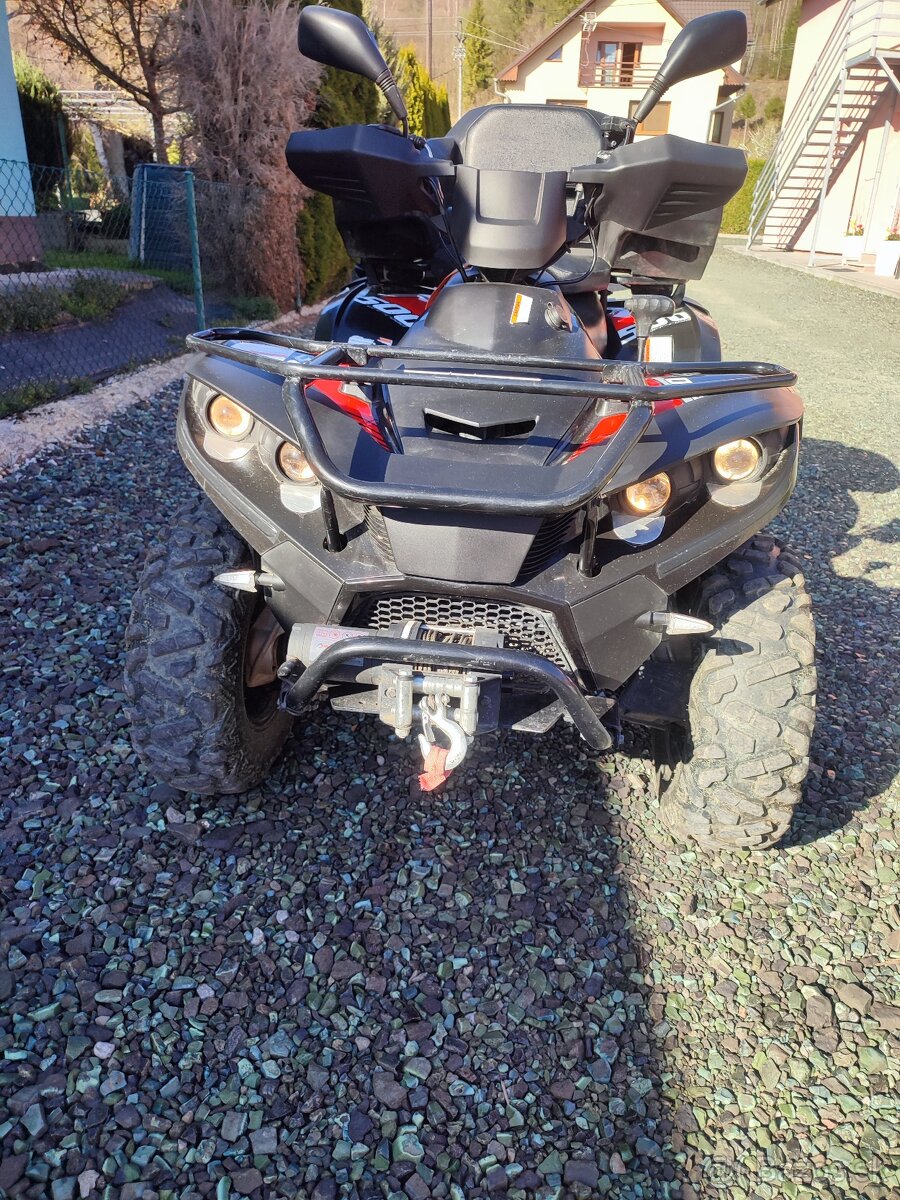 Predám štvorkolku 4x4 Linhai 500