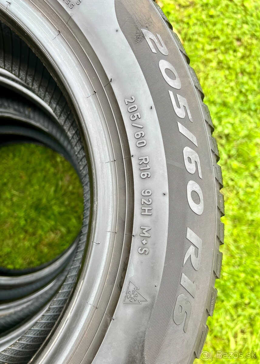 205/60 r16 zimné PIRELLI 92H - 4