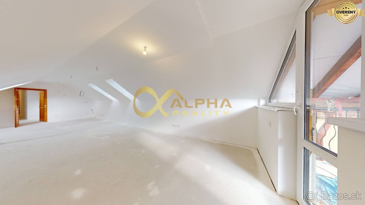 Exkluzívne 3i podkrovný byt, balkón, 133m2, Zimná, Sp.N.Ves - 4