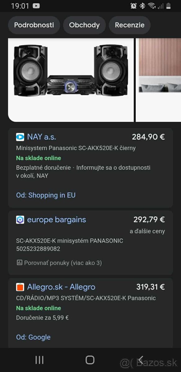 Hifi systém Panasonic SC akx520 - 4