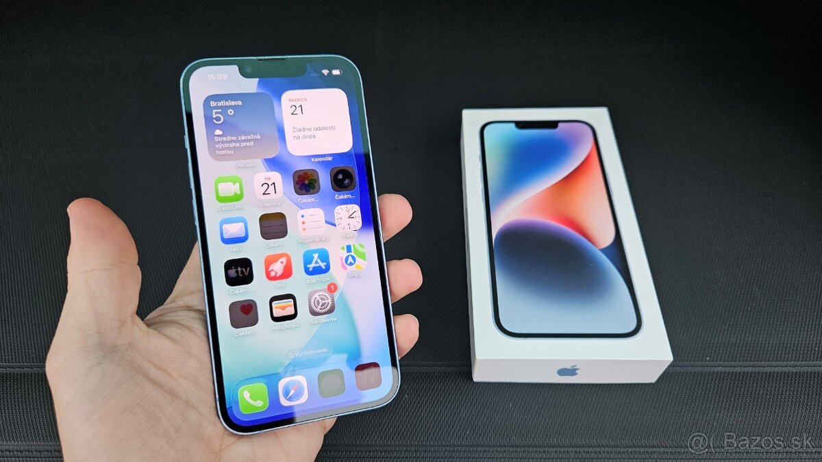 Apple iPhone 14 modrý 256GB - aj vymením - 4