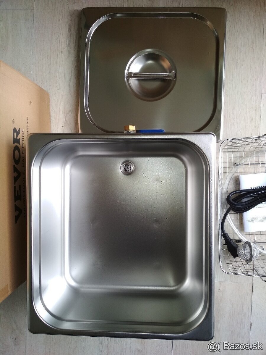 Ultrazvuková čistička s ohrevom 15L - 4