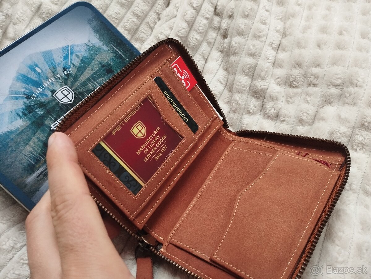 Pánska peňaženka na zips - 4
